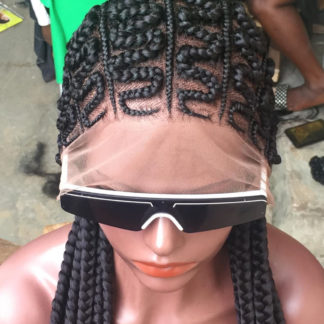 Full Lace Cornrows Zig Zag Braids Hair Tingz